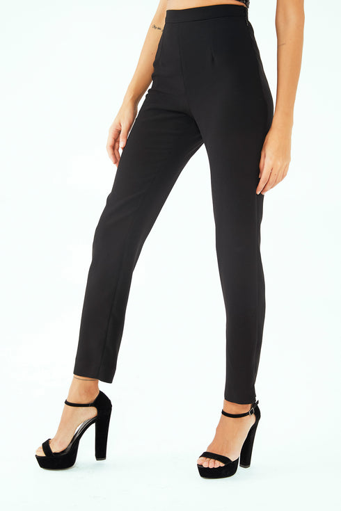 CIGARETTE TROUSERS WITH ZIPPER ON WRIST DETAIL - Barrus London